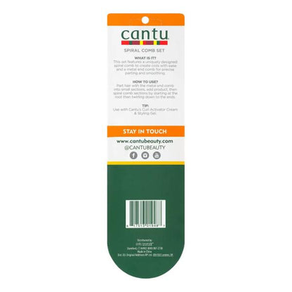Cantu Style Part & Twist Comb Set