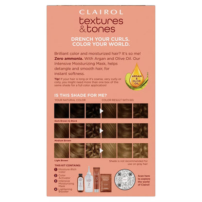 Clairol Textures & Tones Hair Color - 6G Honey Blonde