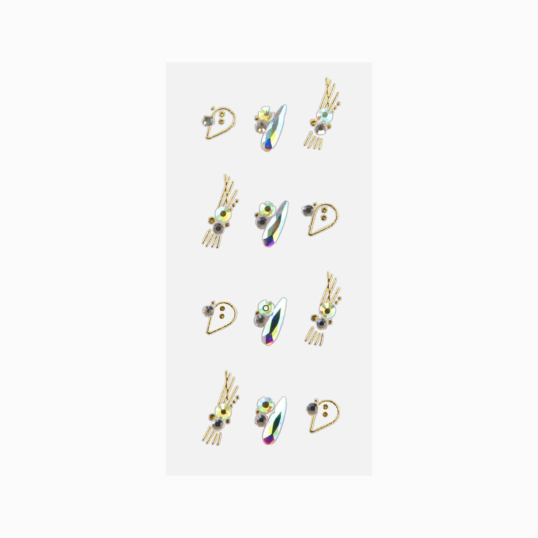 Nicka K Gemstone Nail Stickers - NSGM11