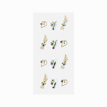 Nicka K Gemstone Nail Stickers - NSGM11