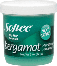 Softee Bergamot Hair Dress For Dry Hair 5oz - Beautiful Black Hair