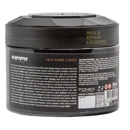 Gummy Professional Face Scrub - Coffee