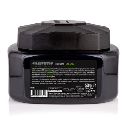 Gummy Professional Hair Gel - Keratin Back