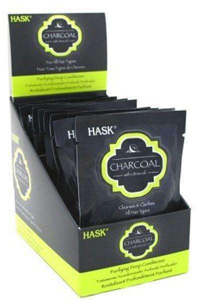 Hask Charcoal Purifying Deep Conditioner Pack - Beautiful Black Hair