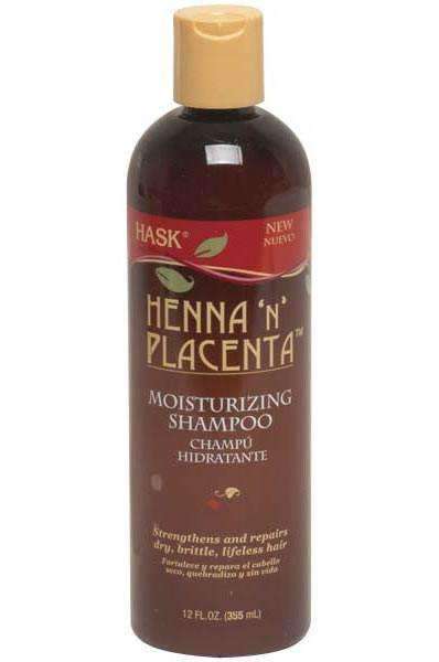 Hask Henna N Placenta Shampoo - Beautiful Black Hair