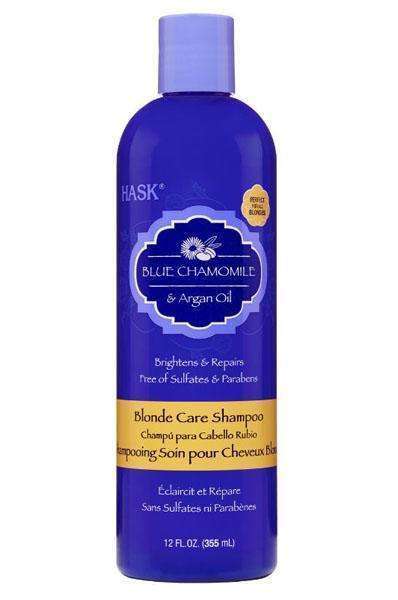 Hask Blue Chamomile & Argan Blonde Care Shampoo - Beautiful Black Hair