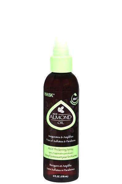Hask Mint Almond Root Thickening Spray - Beautiful Black Hair