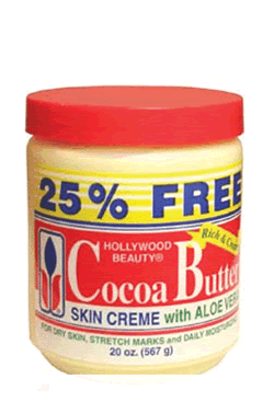 Hollywood Beauty Cocoa Butter Creme w/ Aloe Vera - Beautiful Black Hair