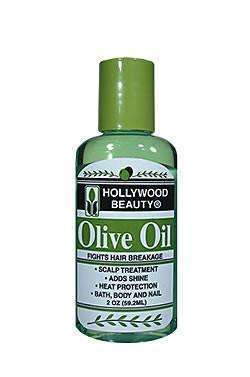 Hollywood Beauty Olive Oil 2oz - Beautiful Black Hair