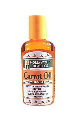 Hollywood Beauty Carrot Oil 2oz - Beautiful Black Hair