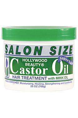 Hollywood Beauty Castor Oil Treatment 25oz - Beautiful Black Hair