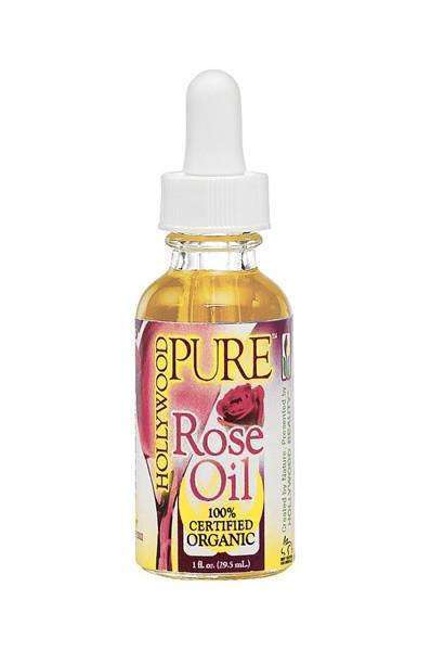 Hollywood Beauty Pure Organic Rose Oil - Beautiful Black Hair