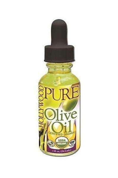 Hollywood Beauty Pure Organic Olive Oil - Beautiful Black Hair