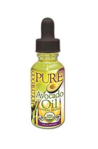 Hollywood Beauty Pure Organic Avocado Oil - Beautiful Black Hair