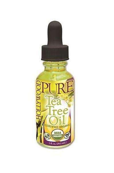Hollywood Beauty Pure Organic Tea Tree Oil - Beautiful Black Hair