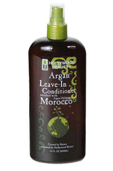Hollywood Beauty Argan Leave In Conditioner - Beautiful Black Hair