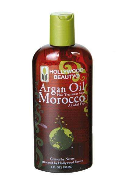 Hollywood Beauty Argan Oil Hair Treatment 8oz - Beautiful Black Hair