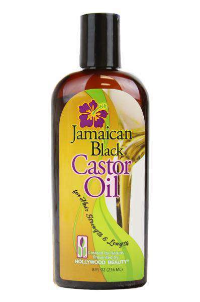 Hollywood Beauty Jamaican Black Castor Oil 8oz - Beautiful Black Hair