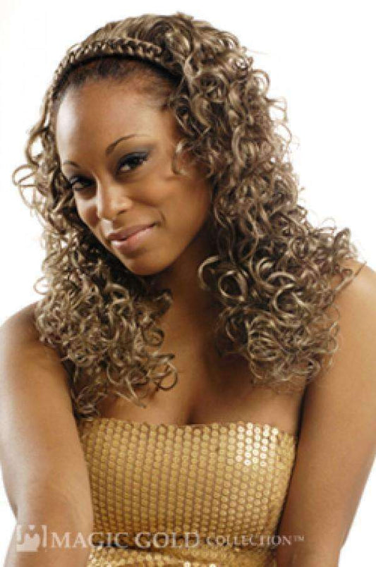 Magic Gold Synthetic Half Wig HC Fall L - Beautiful Black Hair