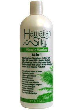 Hawaiian Silky Miracle Worker 14 In 1 32oz - Beautiful Black Hair