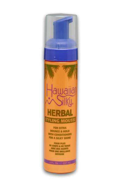 Hawaiian Silky Herbal Styling Mousse - Beautiful Black Hair