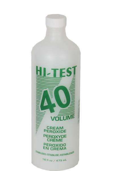 Hi-Test Cream Peroxide Vol.40 16oz - Beautiful Black Hair