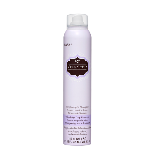 Hask Chia Seed Volumizing Dry Shampoo 4.3oz - Beautiful Black Hair
