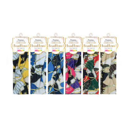 Touch Down Premium Cris Cross Head Band - Knight