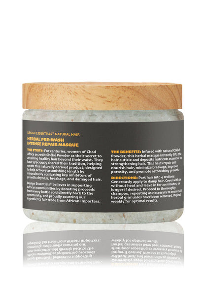 Design Essentials African Chebe Herbal Pre-Wash Intense Repair Masque