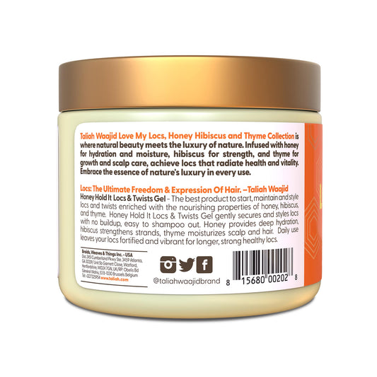 Taliah Waajid Love My Locs Honey Hold It Locs & Twists Gel