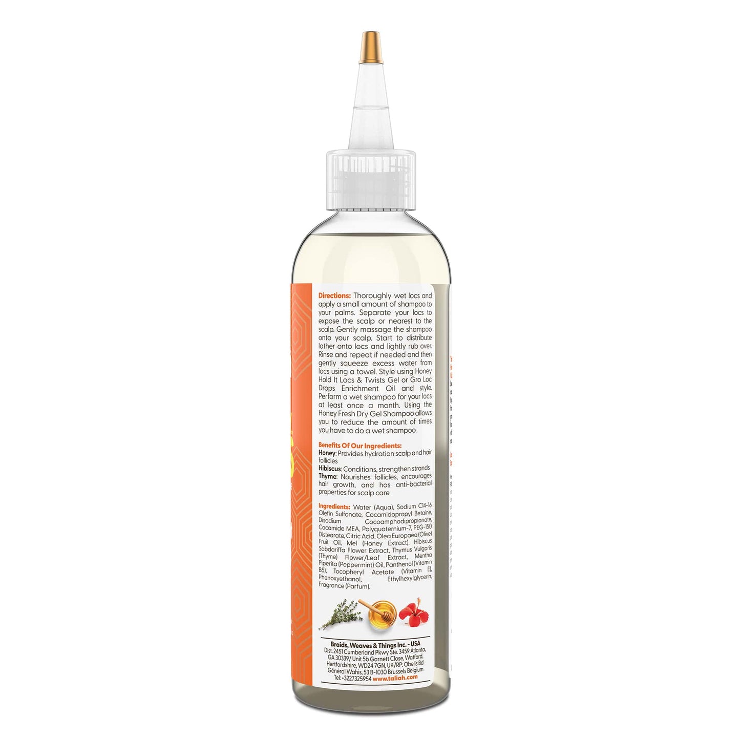 Taliah Waajid Love My Locs Honey Mint Clarifying Shampoo Sulfate Free