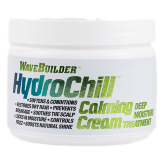 WaveBuilder Hydrochill Calming Cream Deep Moisture Treatment - Beautiful Black Hair