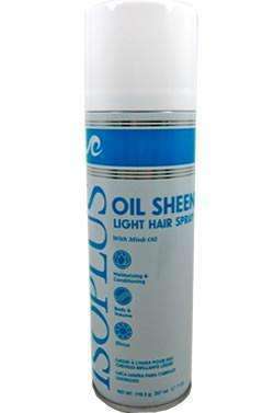 Isoplus Oil Sheen Light Hair Spray 2oz - Beautiful Black Hair