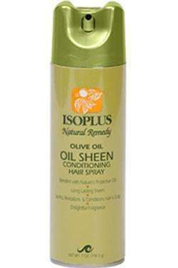 Isoplus Natural Remedy Olive Oil Oil Sheen 7oz - Beautiful Black Hair