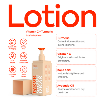 Makari IYKYK Vitamin C + Turmeric Body Toning Cream