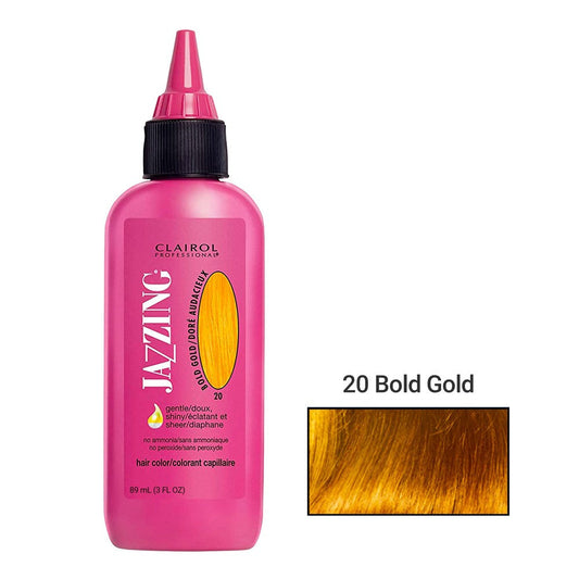 Clairol Professional Jazzing Temporary & Semi Permanent Hair Color - 20 Bold Gold