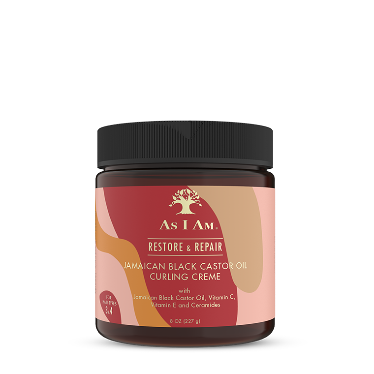 As I Am Restore & Repair Jamaican Black Castor Oil Curling Crème - Beautiful Black Hair