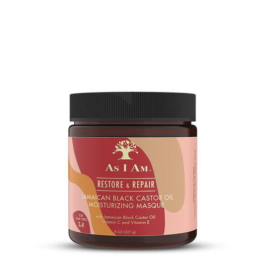 As I Am Restore & Repair Jamaican Black Castor Oil Moisturizing Masque - Beautiful Black Hair