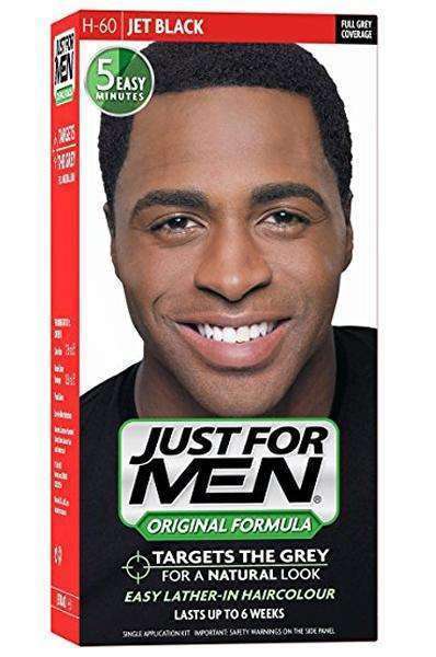 Just For Men Original Formula Hair Colour - H-60 Jet Black - Beautiful Black Hair