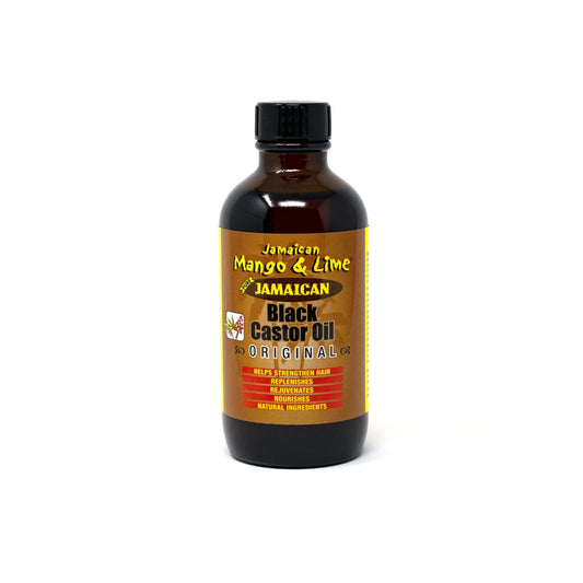 Jamaican Mango & Lime Black Castor Oil 8oz - Beautiful Black Hair