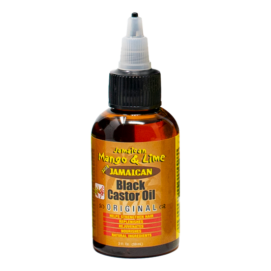 Jamaican Mango & Lime Black Castor Oil 2oz - Beautiful Black Hair