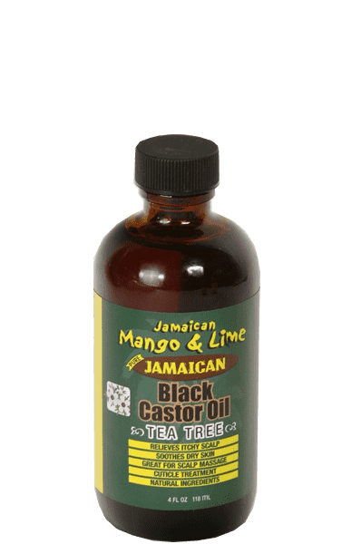 Jamaican Mango & Lime Black Castor Oil Tea Tree - Beautiful Black Hair