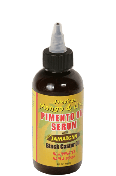 Jamaican Mango & Lime Black Castor Oil Pimento Oil Serum - Beautiful Black Hair