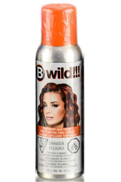 Jerome Russel Bwild Temporary Hair Color Spray - Tiger Orange - Beautiful Black Hair
