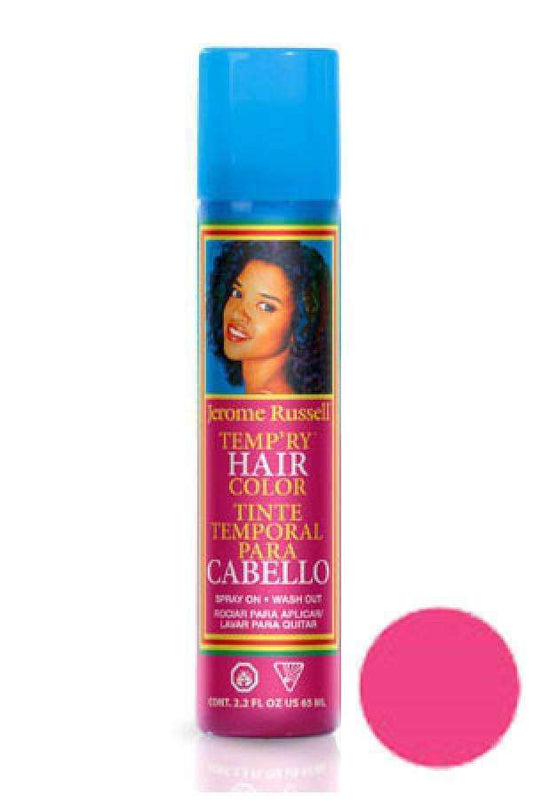 Jerome Russell Temporary Color Spray - Pink Fuschia - Beautiful Black Hair