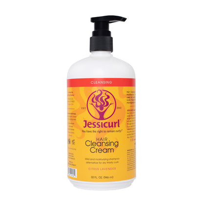 Jessicurl Hair Cleansing Cream 32oz Citrus Lavender
