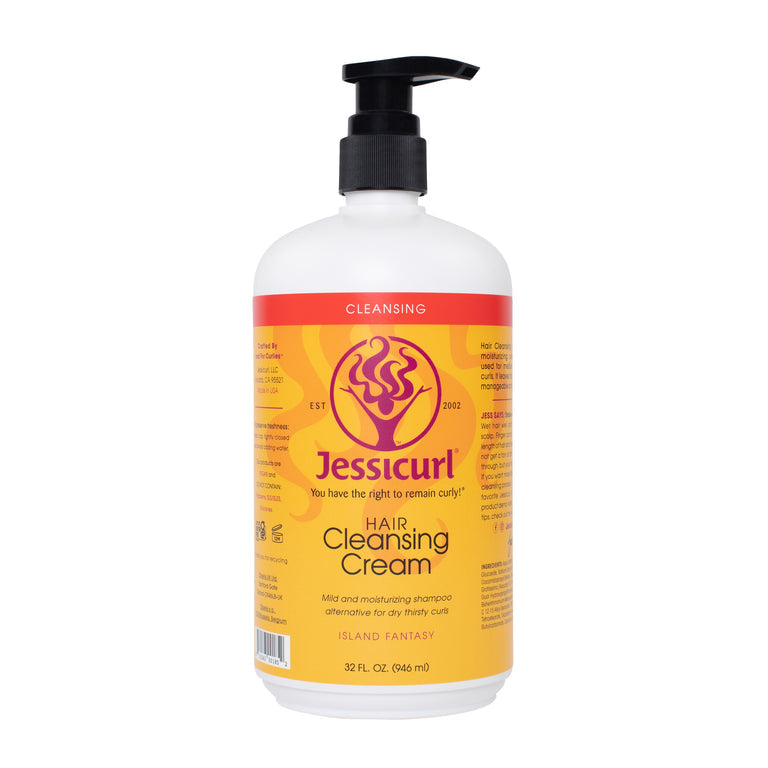 Jessicurl Hair Cleansing Cream 32oz Island Fantasy