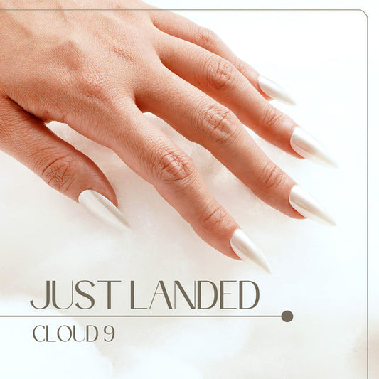 EBIN Press-On Nails Just Landed - Cloud 9 #N3DJ001 Long