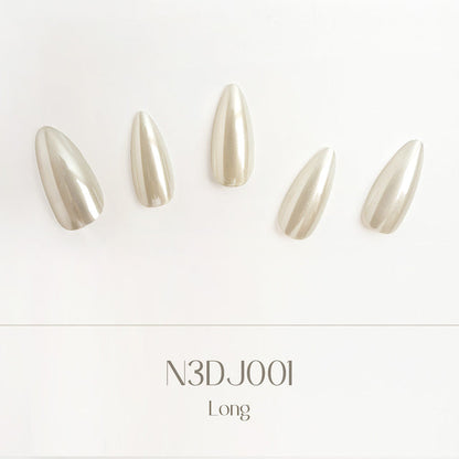 EBIN Press-On Nails Just Landed - Cloud 9 #N3DJ001 Long