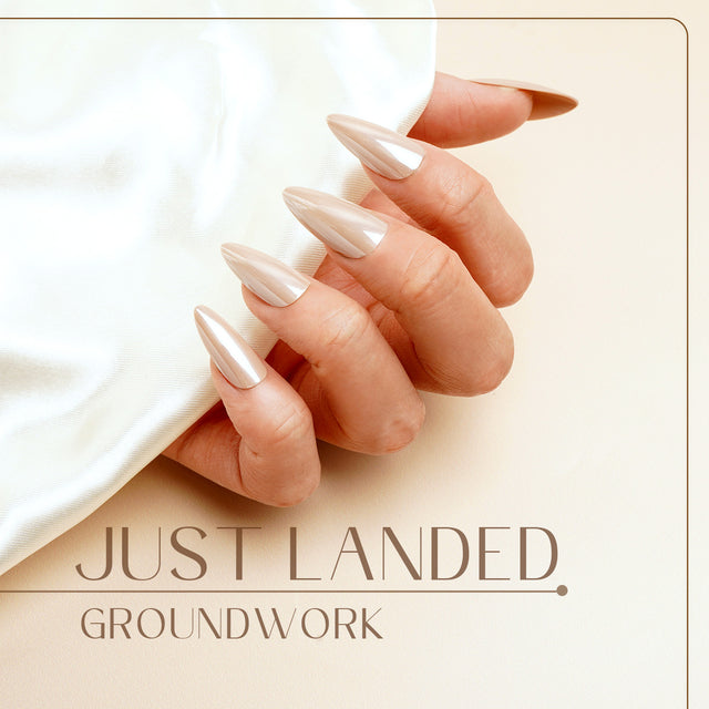 EBIN Press-On Nails Just Landed - Groundwalk #N3DJ004 Long